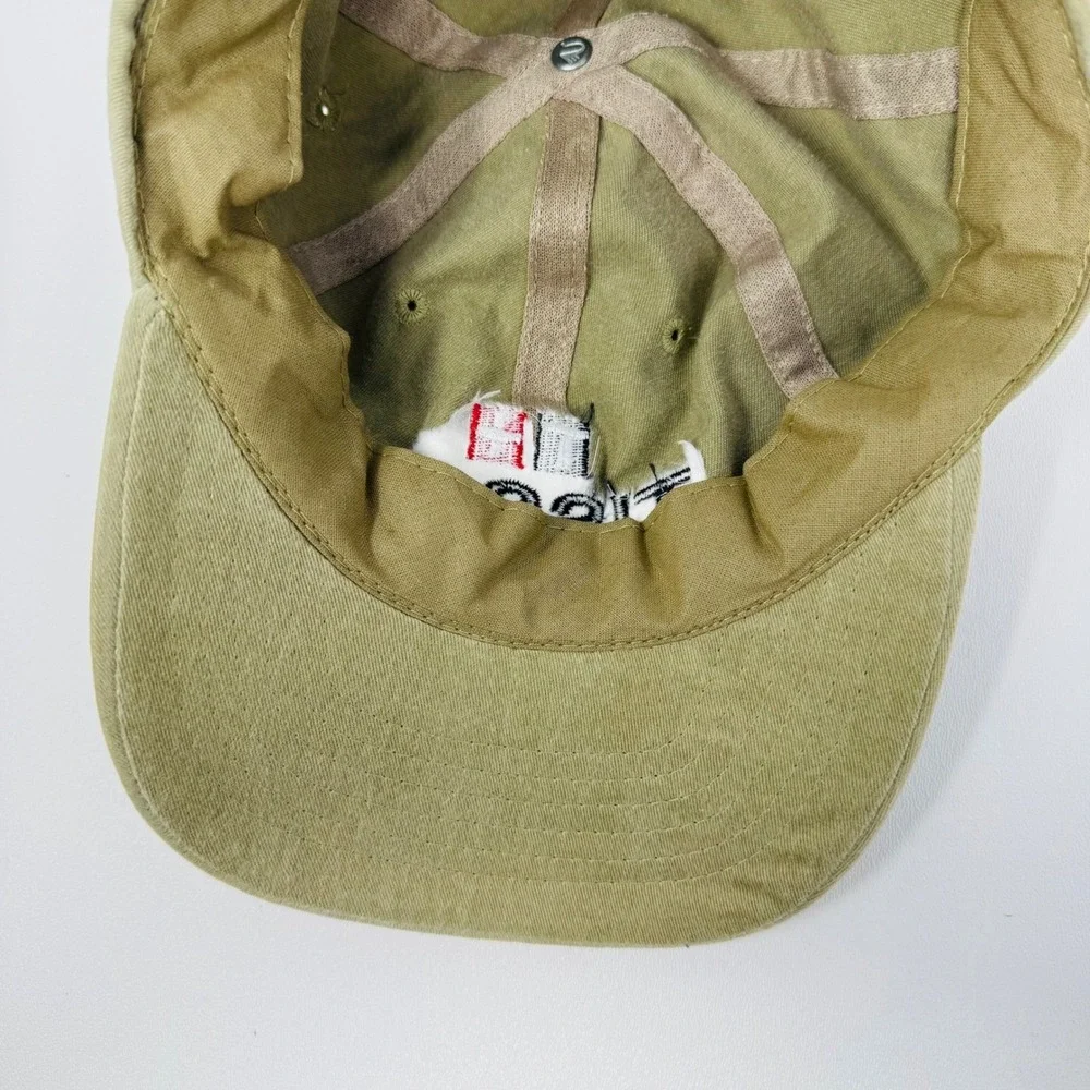 Tissot Swiss Watches Since 1853 Embroidered Khaki Tan Cotton Strapback Dad Hat